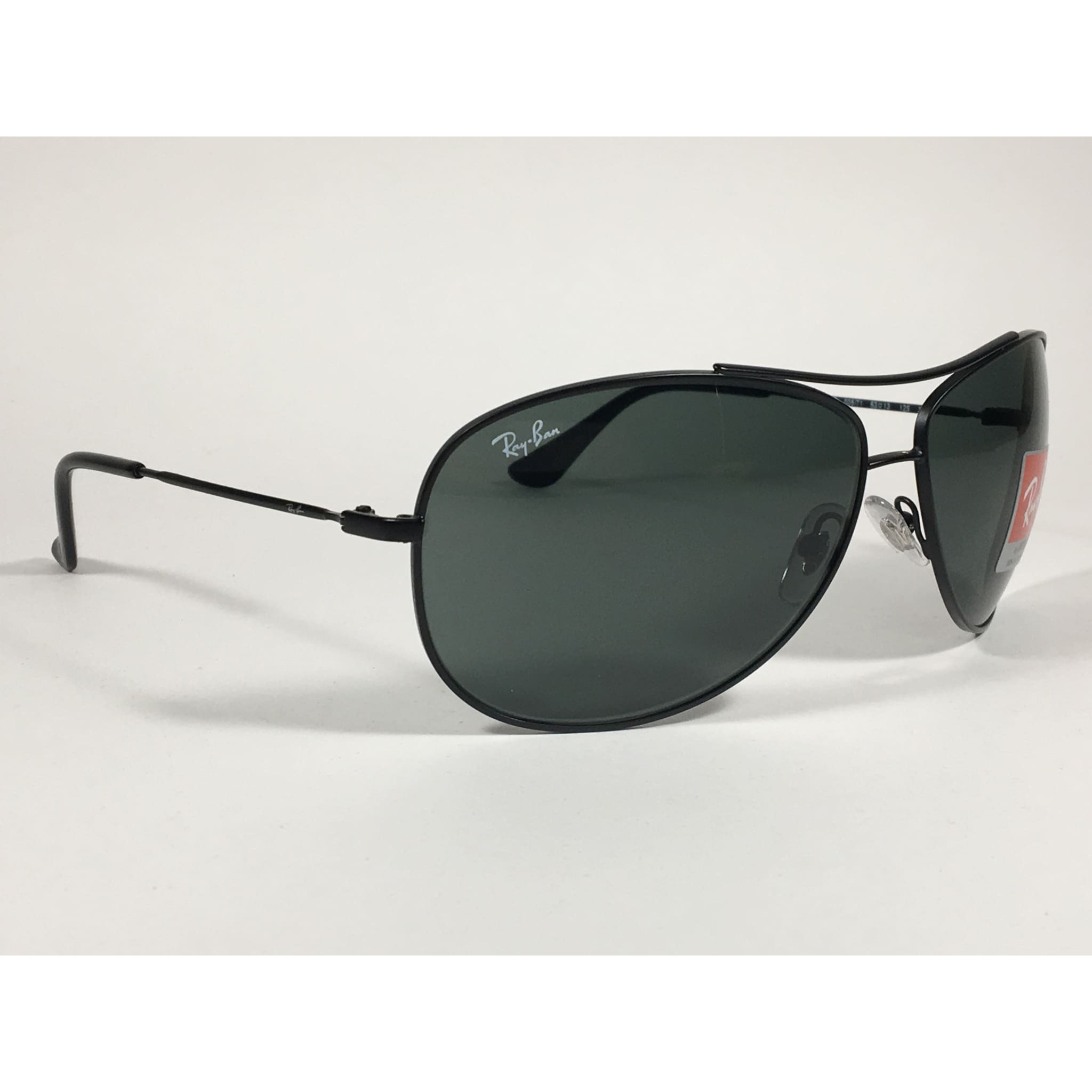 Matte black aviator ray bans hotsell