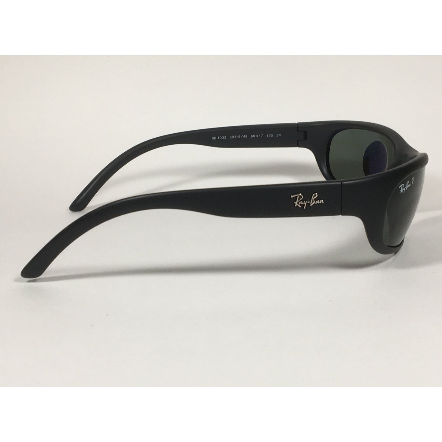 Ray-Ban Predator Polarized Sunglasses Matte Black Green Lens RB4033 601-S/48 - Sunglasses