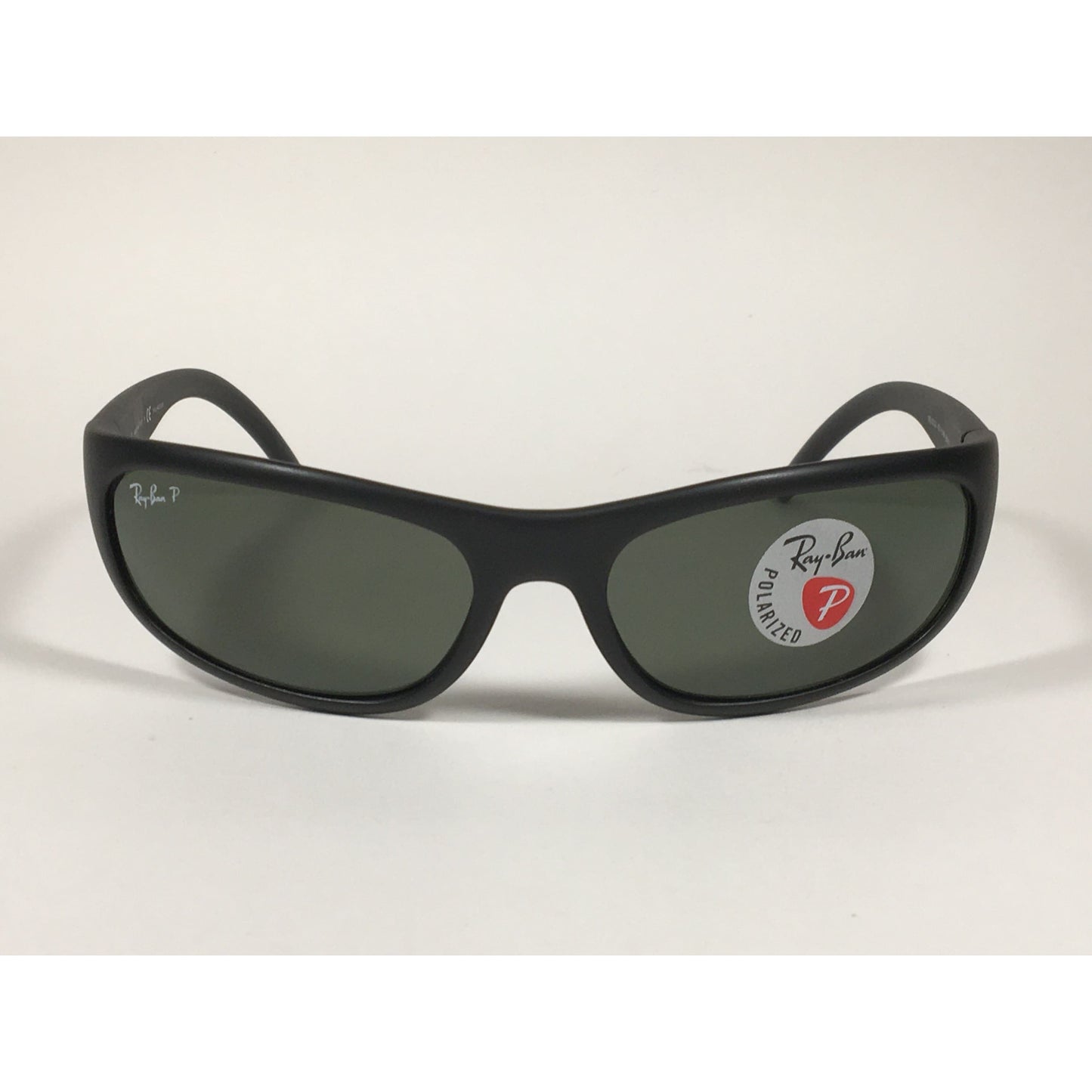 Ray-Ban Predator Polarized Sunglasses Matte Black Green Lens RB4033 601-S/48 - Sunglasses