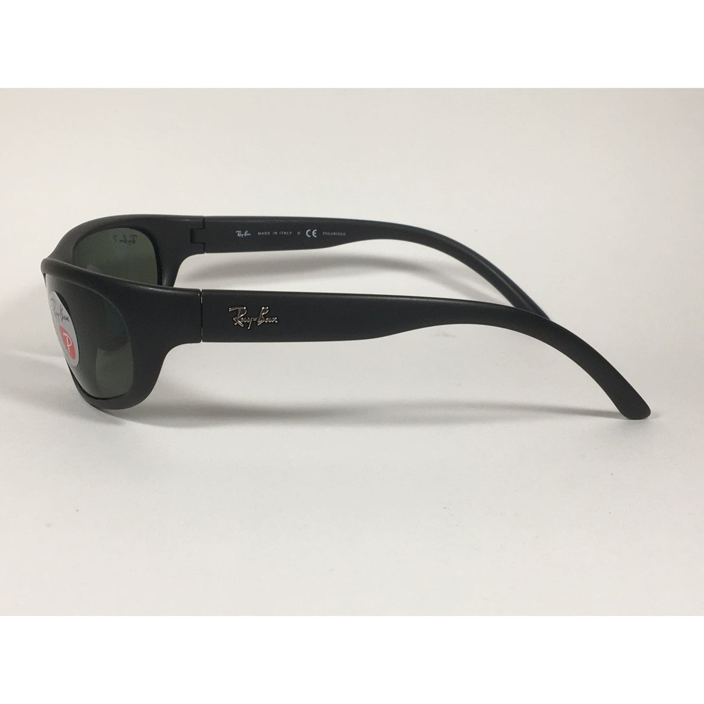 Ray-Ban Predator Polarized Sunglasses Matte Black Green Lens RB4033 601-S/48 - Sunglasses